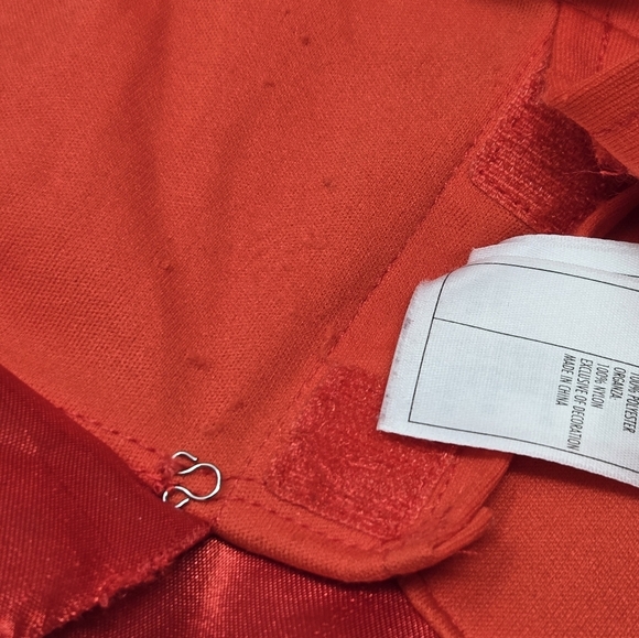 DISNEY PARKS PRINCESS ALENA OF AVATOR PLAY COSTUME RED FLORAL DRESS GIRLS 6 XS - Picture 8 of 12